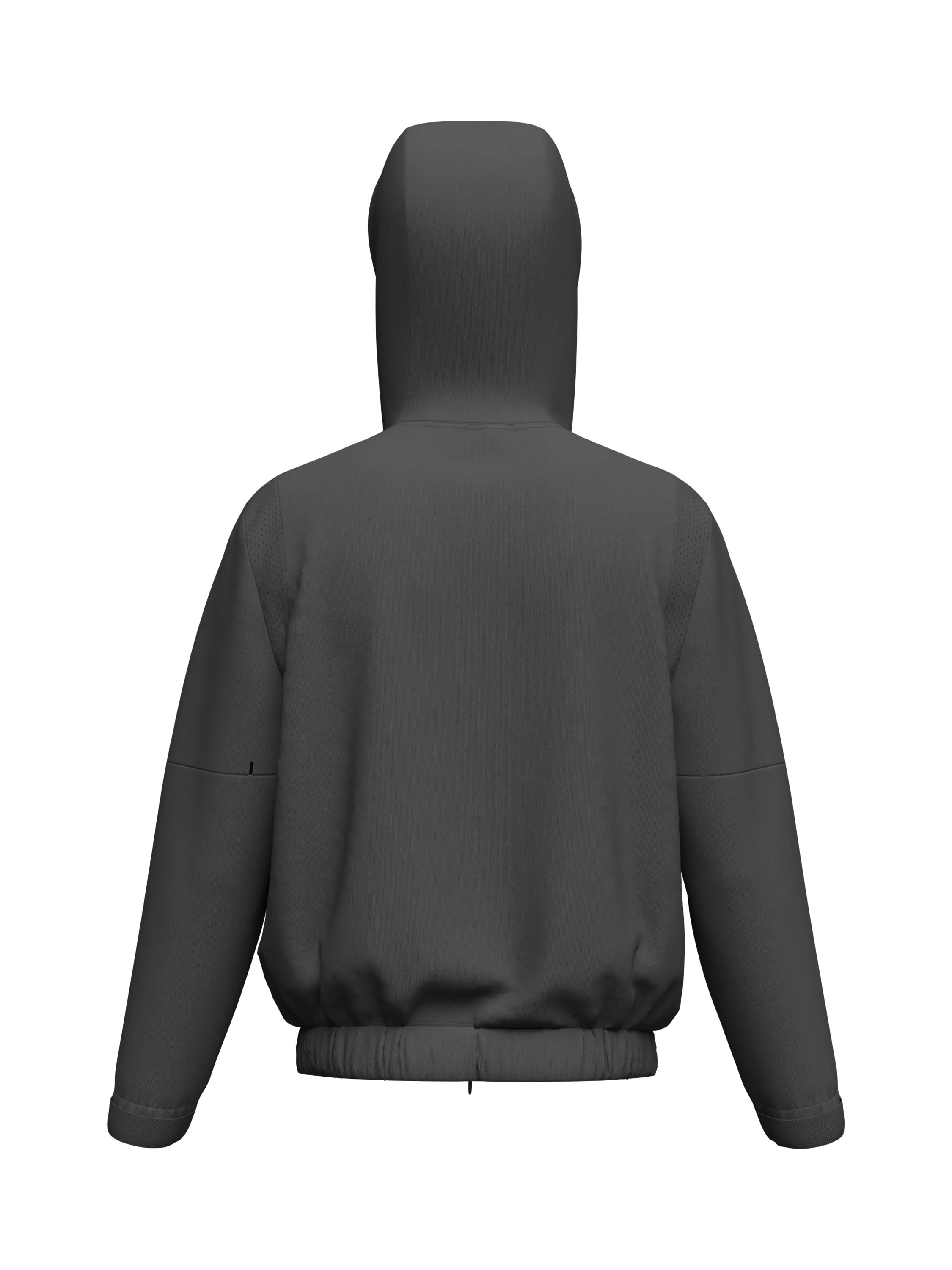 Front Zip Hoodie Jacket (back)