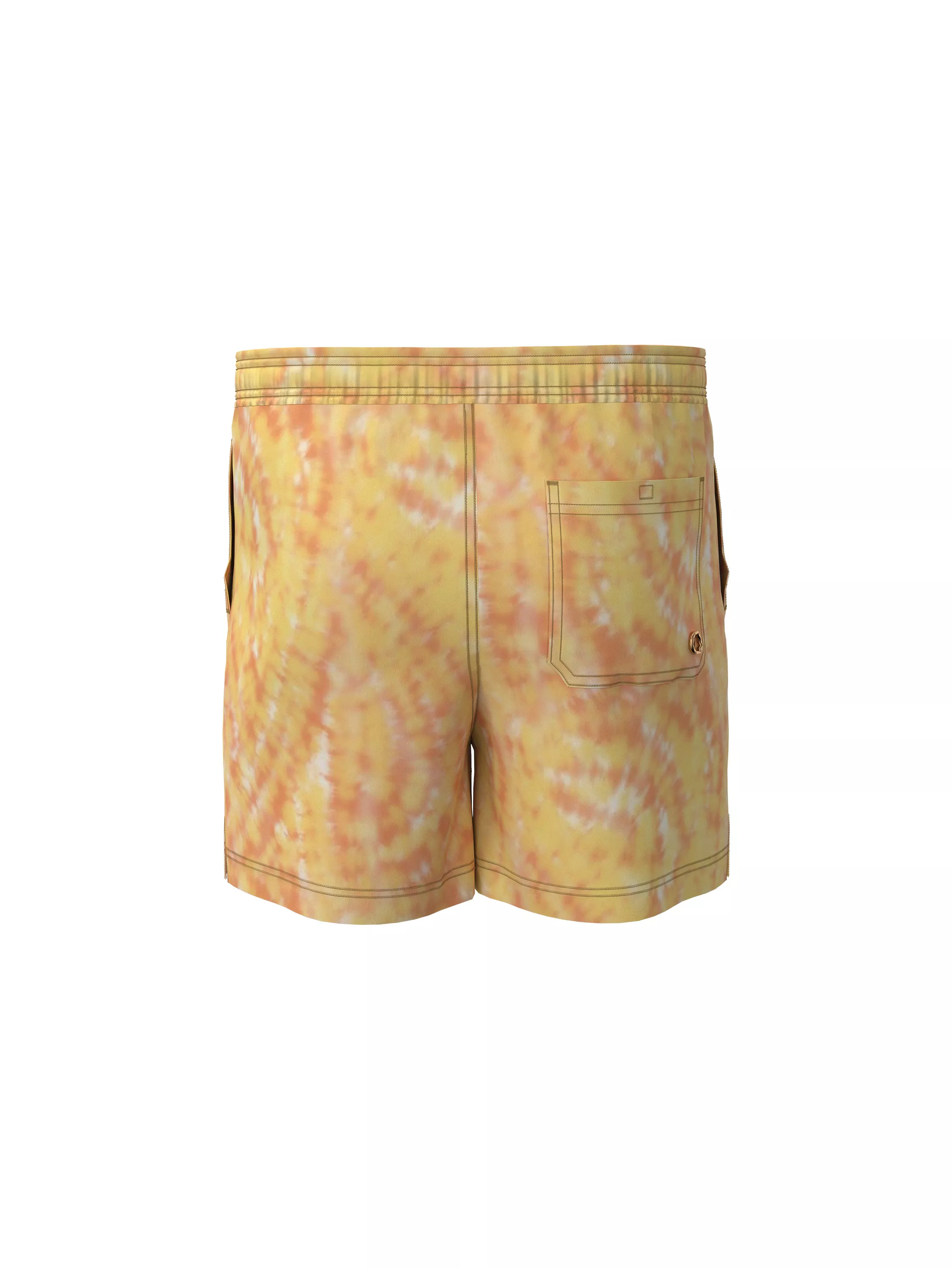 Printed Swim Shorts (back)