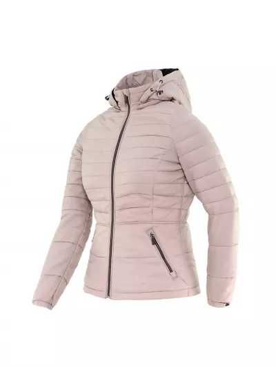 Hybrid Puffer Hooded Jacket (front)
