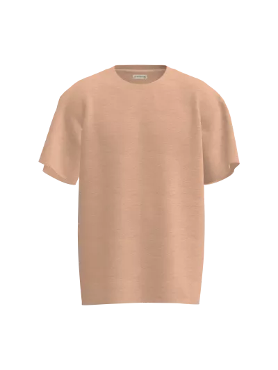 Crew Neck Garment Dye T-Shirt (front)